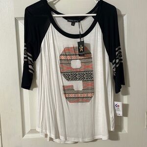 No 9 Aztec printed top L Living Doll